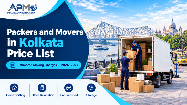 Packers and Movers in Kolkata Price List
